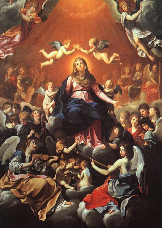 Guido Reni The Coronation of the Virgin oil painting image